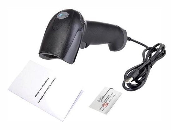 Professionele USB Barcodescanner 1D | QWERTY & AZERTY | Plug & Play | Winkel & Magazijn