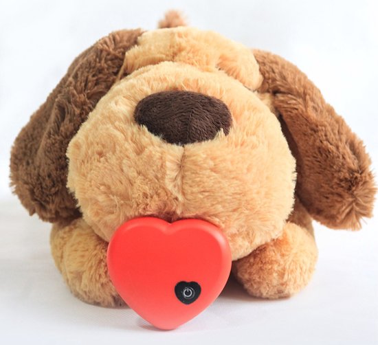 Hartslagknuffel Puppy & Kitten | Snuggle Heart Beat | Verlatingsangst | Pluche Knuffel