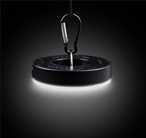 Camping LED Lamp Wit | Tentlamp met Haak | Fel & Compact | Op Batterij | Kamperen