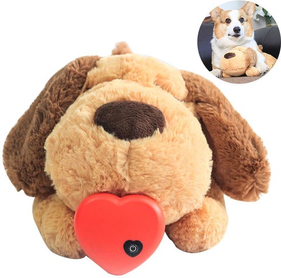 Hartslagknuffel Puppy & Kitten | Snuggle Heart Beat | Verlatingsangst | Pluche Knuffel