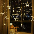 Sterrenhemel Lichtketting Maan & Sterren | Warm Licht | 1.5M | 8 Modi | Binnen & Buiten