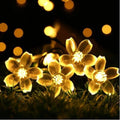 Bloemen Lichtslinger Warm Wit | 3 Meter | 20 LED | Op Batterij | Sfeerverlichting Binnen