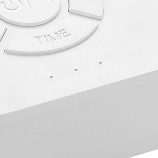 White Noise Machine Baby | 10 Geluiden | 36u Batterij | Amber Licht | Draadloos & Oplaadbaar