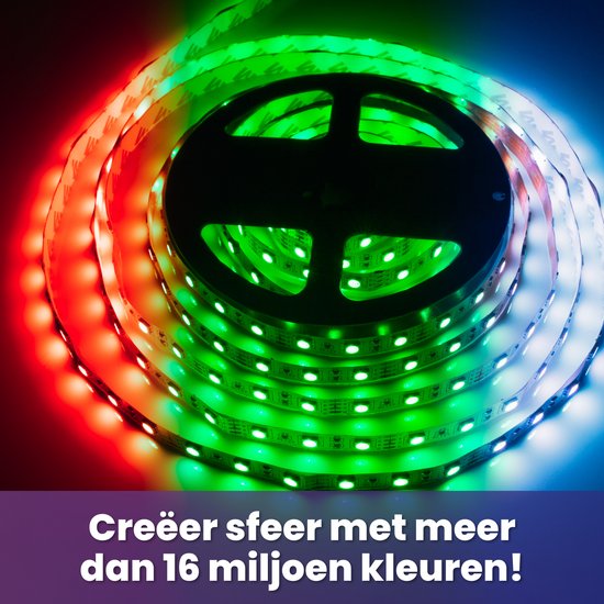 LED Strip 20 Meter | App & Afstandsbediening | Waterproof | Timer | 5050 LED Lights
