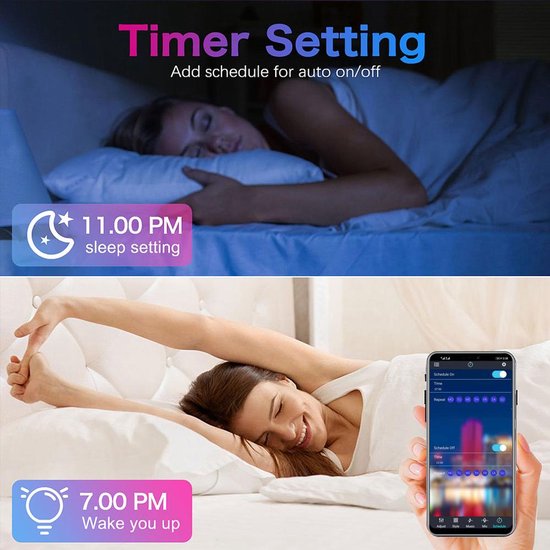 LED Strip 10 Meter | App & Afstandsbediening | Waterproof | Timer | 5050 LED Lights