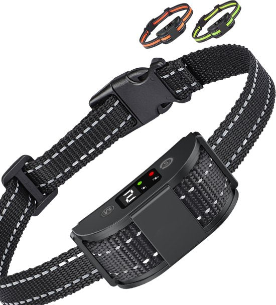 Anti Blafband Pro | Zonder Schok | Vibratie & Audio | Oplaadbaar | Kleine & Grote Honden