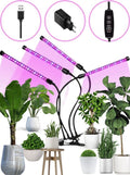 LED Kweeklamp voor Binnenplanten – Full Spectrum Groeilamp 40W met Timer