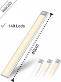 LED Strip 40cm | 140 LEDs | Bewegingssensor | USB-C Oplaadbaar | Keuken & Trap Verlichting